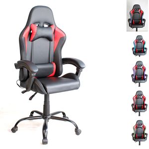 Wholesale Profesional Computer Gaming Chair Recliner Armrest LED Sillas Gamer RGB