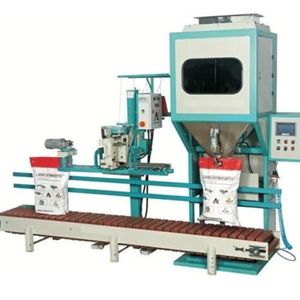 Filling and stitching machine for bags