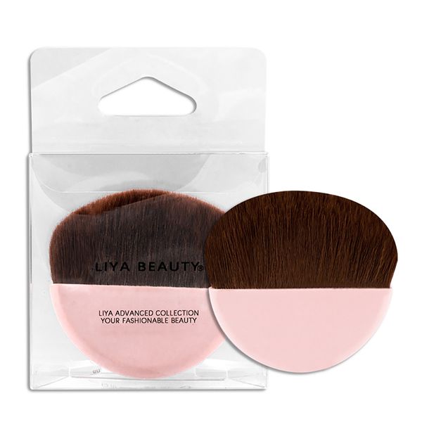 High-end Single Synthetic Hair Blush Powder Brush Semicircle Makeup Kabuki Brushes Foundation Beauty Tools