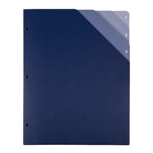 3 Pieces Paper Cardboard Presentation File Folder Custom Folder With Pocket
