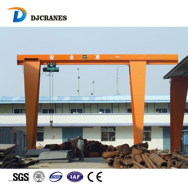 single girder gantry crane 5 ton 10 ton price from best gantry crane manufacturer