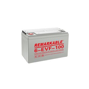 12V 100ah 6-EVF-100 Deep Cycle EV Battery Electric Scooters Motorcycles Cars Golf Carts Power Tools Sealed Type ROHS Certified