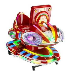 Park Amusement Luxury Kiddie Rides Arcade Game Machine Kids Game Carousel Merry Go Round 3 Players Crown Carousel