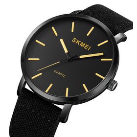 Custom Best Quality Cloth Watch Skmei 1984 Relojes Luxury Quartz Hand Analog Wrist Watch for Boys Waterproof