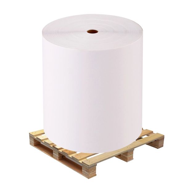 Custom Thermal Till Roll Cash Register 790mmx6000m Printing Paper Thermal Jumbo Roll Paper