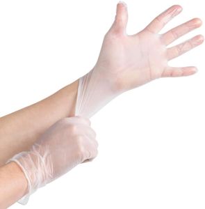 Chinese factory disposable kitchen g loves pvc vinyl with wholesale price gloves