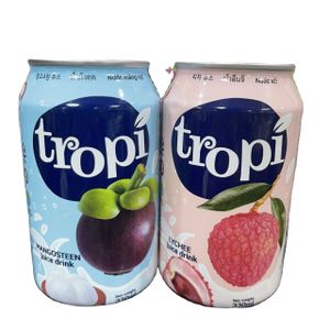 Tropi Best-Selling Fruit Juice Vietnam Natural Flavored Puree Mango Apple Guava Passion Fruit Orange Citrus Packaged Bottles