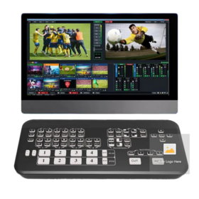 broadcast video streaming switcher video Vmix&OBS switcher live stream mixer video switcher for live and broadcast keyboardPopular