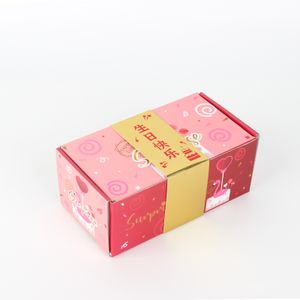 HXD New Design  Custom Luxury Interesting  Happy Birthday  Gift  Packing Paper  Explosive Surprise Box