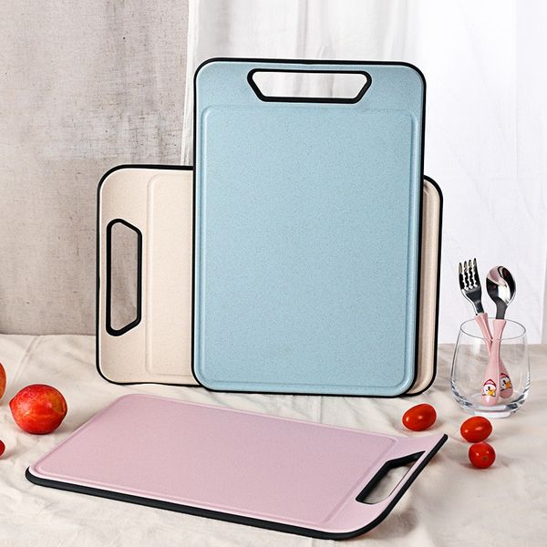 wheat straw cutting board plastic chopping board for kitchen use