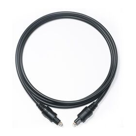 Wholesale best selling black OD4.0 1.5M audio optical fiber cable for Audio&soundbar