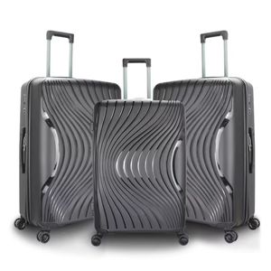 OEM ODM Portable Hard Shell Light weight Safety  High Quality Aluminum alloy Luggage Travel Hand Trolley Case Carry on Suitcase