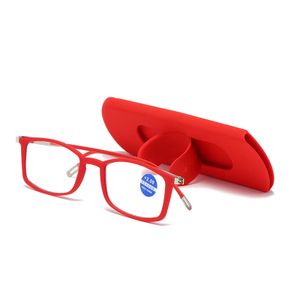 Mobile Phone Bracket Anti-blue Light Red Reading Glasses Light And Thin Black PC Reading Glasses Made In China