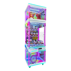 Funpark Factory Direct Sale Indoor Metal Amusement Cabinet Coin-Operated Games Prize Box Claw Crane Dolls Digital Wooden Board