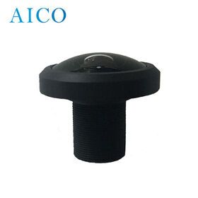 12mp image circle 4.6mm 1/2.3" 1.55mm FOV 195 degree 4k m12 s-mount s mt fisheye board camera lens for 360 AR and VR cctv cam