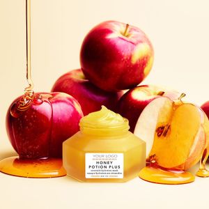 Custom Logo Intensively Moisturizing and Soothing Ceramide Honey  Ultra-Hydrating Face Mask For Dry Skin