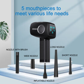 Electric Air Duster Blower Vacuum Multi-functional Cleaning tools for computer keyboards, hosts, car interiors, window rails