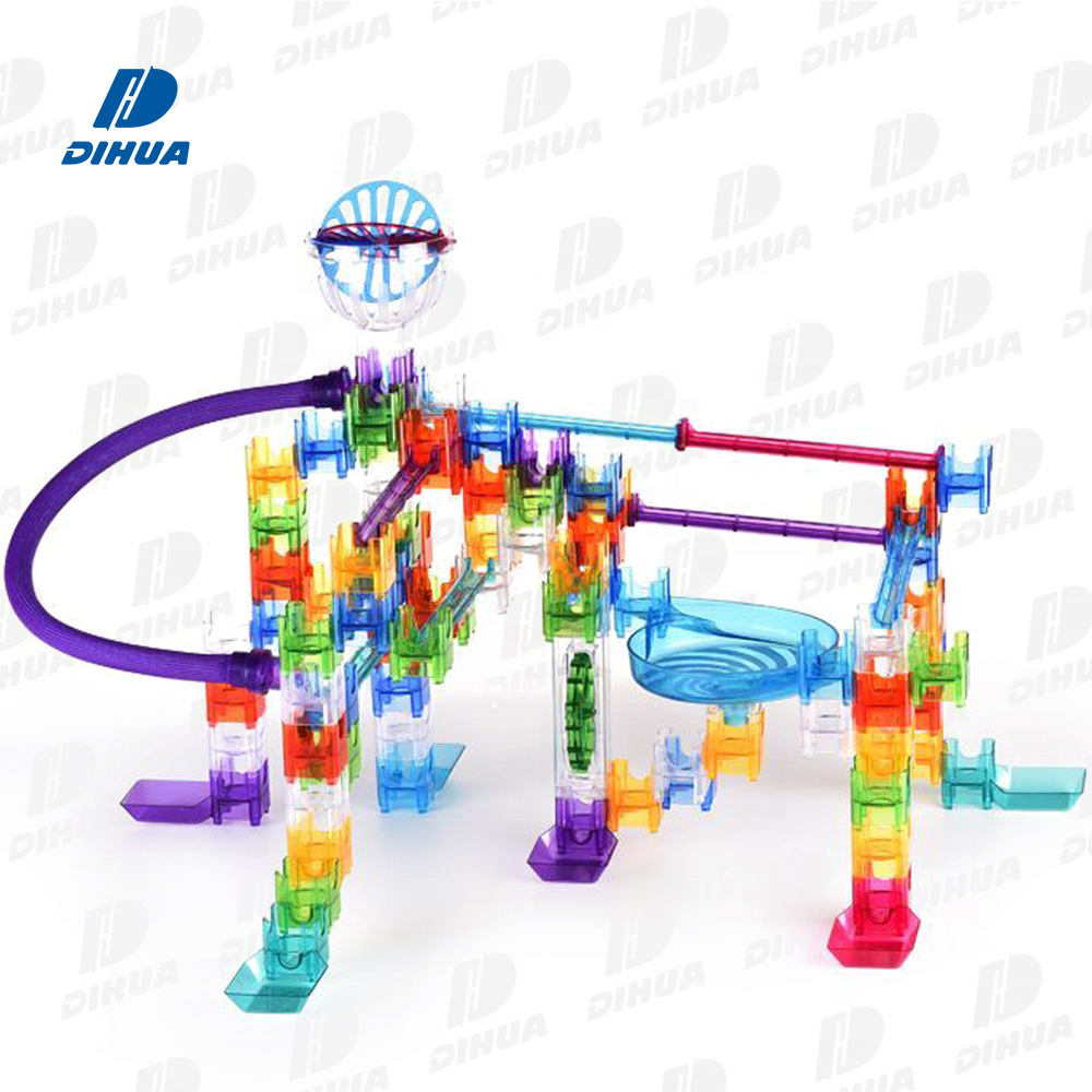 Hot Selling Product 92pcs Construction Ball Track Stem Track Building Blocks Toy Maze Kids Educational Toys