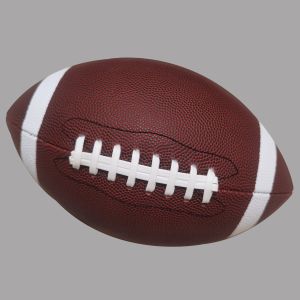 High Quality Hand Old Style Vintage Genuine Leather American Bouncy Football Promotion Rugby Ball