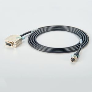 Hirose HR10A-7P-6S 6 Pin Female to HDB15 VGA High Flex Camera Cable, Hirose 6 Pin to HDB15 15 Pin Machine Vision Cable Assembly