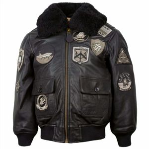 Men's Premium Fur Hooded Flight Jacket  Warm Aviator Bomber with Insulated Fur Lining for Winter