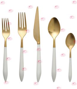 Hot Selling Tabletop Decorative  Metal Cutlery Set At Wholesale Price