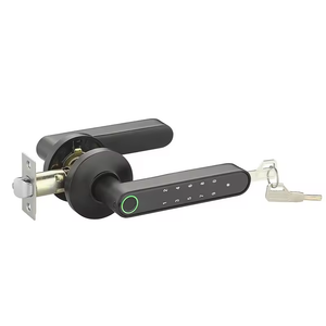 Apartment Home Room Digital Password Keyless Entry Tuya APP Control Fingerprint Smart Door Lock