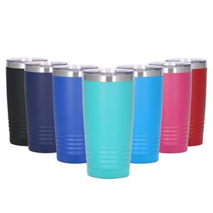 20oz Eco-Friendly Stainless Steel Insulated Tumbler Cups Custom Logo Double-Wall Vacuum Stainless Steel Mugs School Coffee Cups