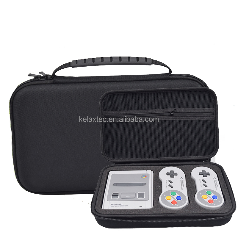 Portable Console Storage Bag For SNESes SFC Classic Mini Storage Bag For SNESes Console Controller Carrying Case