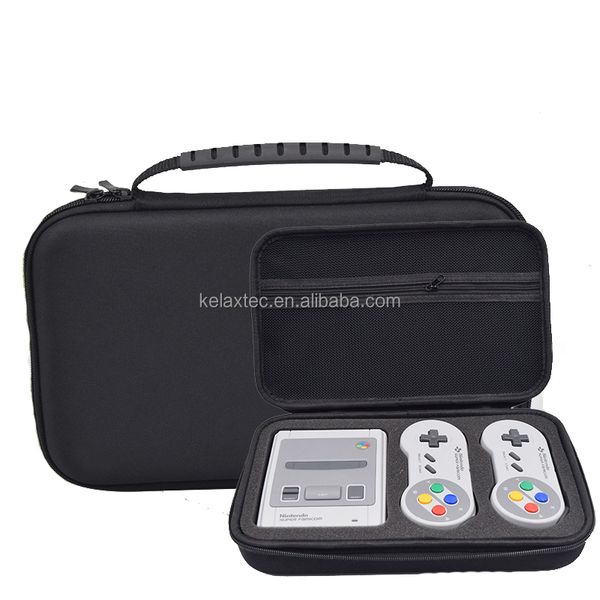 Portable Console Storage Bag For SNESes SFC Classic Mini Storage Bag For SNESes Console Controller Carrying Case