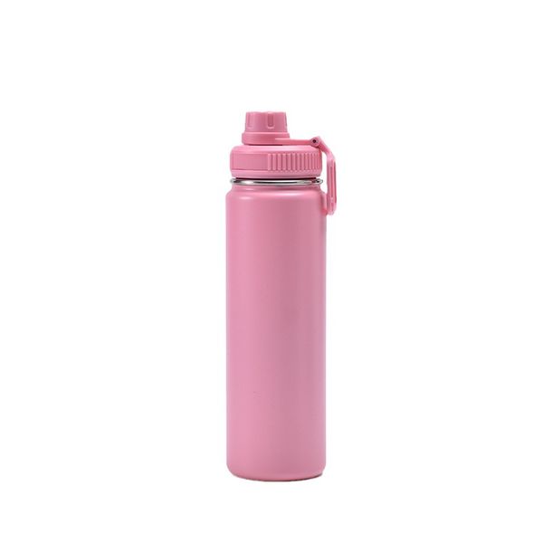 Factory direct sale sweatproof double walled vacuum stainless steel  wide mouth sport personalised hot termos water bottle