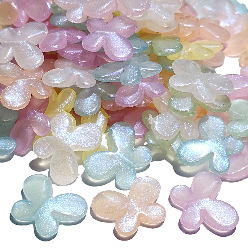 Wholesale Glow In Dark Series Multi-Shape Loose Spacer Acrylic Beads For Jewelry Craft Making Party Decoration