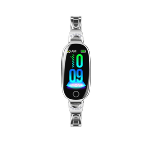 New F81 Women's Touch Screen Smart Watch Mobile Phone Call Sports BT Call Red Light Blood Oxygen Blood Pressure Sleep Monitoring