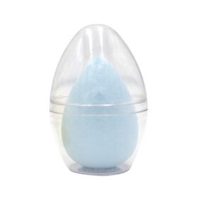 Sponge Foam Stamp Self Inking Cosmetics Makeup Acrylic Box Professional Soft Microfiber Makeup Sponge Puff Powder