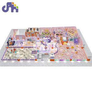 New design 1000m*m customized commercial children soft play ground playground equipment slide play park indoor play equipment