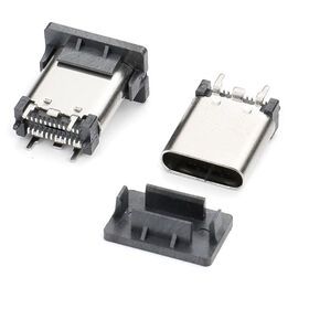 charing OEM usb 3.1 c connector socket dip usb c type A B C socket plug female micro usb connector