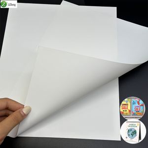 Lizheng Tear-resistant A4 Waterproof PP Paper Roll Poster Material Matte Inkjet waterbase Printing PET Pp Synthetic Paper