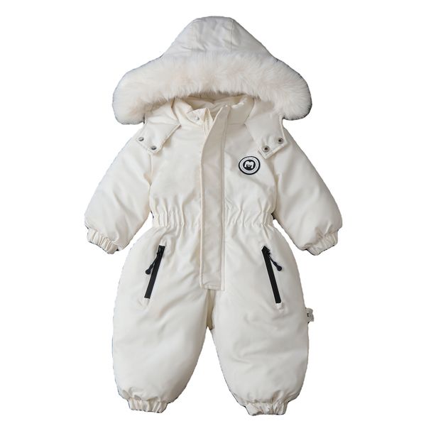 Baby Snowwear jumpsuit baby winter clothes 2024 Winter New Children's Clothing Baby Rompers Wholesale
