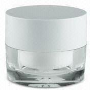 Pure Line Cosmetic Jar/Bottle, Available in 25 and 30mL Sizes, Made of ABS Materials