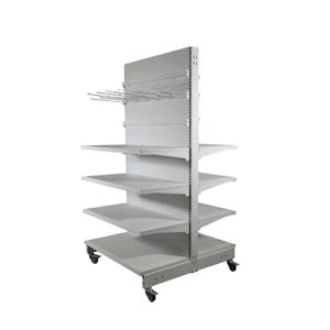 Multiple Layers Wheels Store Rack Store Fixture Shopfitting Supermarket Shelving