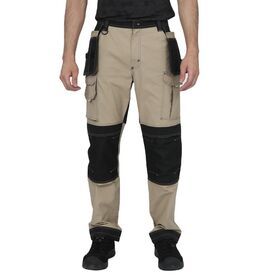 Hot Sales Custom New Cheap Construction Work Trousers Wholesale Cotton Mens Pockets Cargo Pants With Knee Pads Work Wear For Men