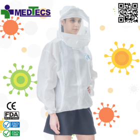 Anti Dust Splash Proof Protection Zipper Jacket Design Disposable Coveralls For Men