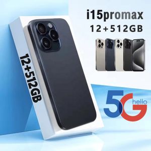 15 Pro Max 7.3inch Android 16gb+512gb Mobile Cell Phone Android 13 Smartphone Unlocked Mobile Phones For I15