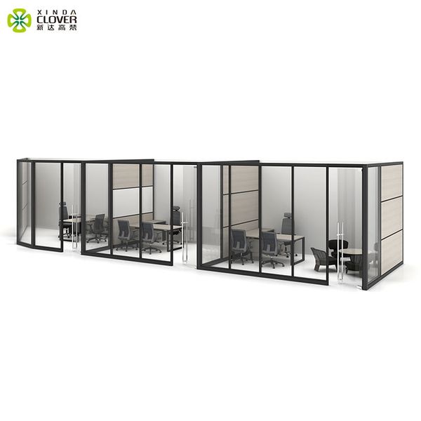 office wall divider glass partitions