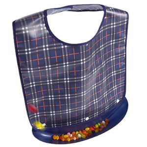 Adults Men Women Eating Cloth Soft Waterproof Adjustable Eco-friendly Silicone Bibs for Elderly or Disabled Adults
