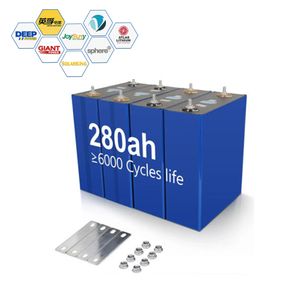 XAMCHINA Grade A Prismatic LFP Lithium Ion Batteries 3.2V 280Ah 6000 Cycle Rechargeable Energy Power Battery Lifepo4 Cell