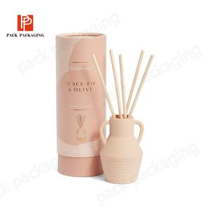 luxury pink cosmetic boxes essential oil cosmetic paper gift packaging paper tube for essential oils