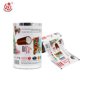 Yuanzhong Factory Food Grade Custom Printing PET Plastic Wrapping Film Food Packaging Material For Ice Lolly/Popsicle