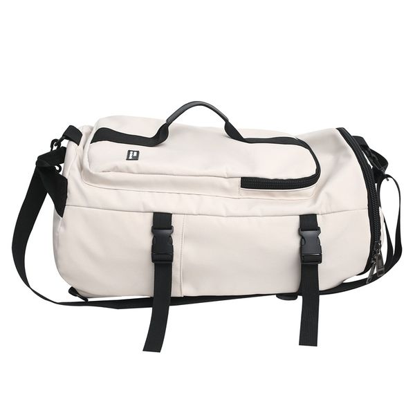 Travel Luggage Bags Nylon Waterproof Fitness Bags Portable Fashion Weekender Handbags with Shoulder Strap Sports Gym Backpack