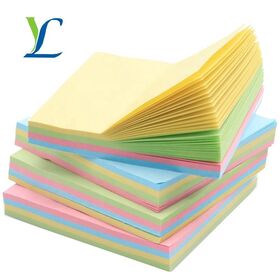Sticky notes with strong stickiness custom tear-off paper notepad printing memo pad promotional sticky notePopular